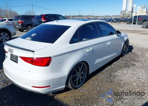 2015 Audi A3 1.8T Premium from USA, damaged, VIN WAUACGFF1F1087813